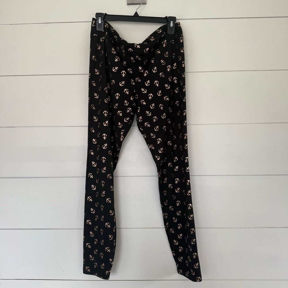 Disney Cruise Line Women’s Large Anchor Workout Pants Leggings